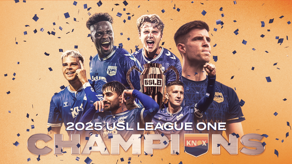 One Knoxville SC Captures 2025 USL League One Title in Front of Record Crowd